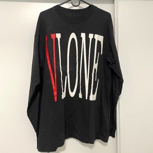 Vlone OG Red logo long sleeves